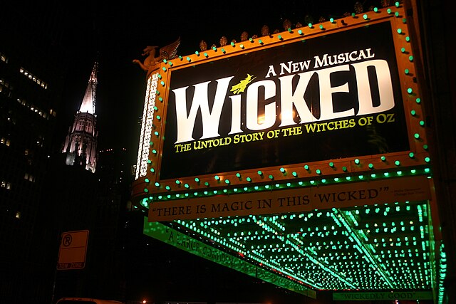 Sammanfattning av musikalen Wicked av Stephen Schwartz och Winnie Holzman