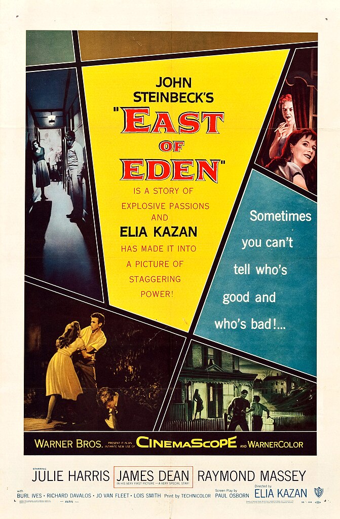 Sammanfattning av Öster om Eden i regi av Elia Kazan